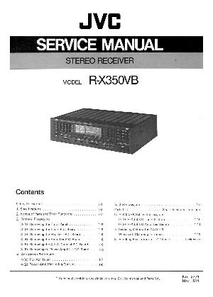 Сервисная инструкция JVC R-X350VB ― Manual-Shop.ru