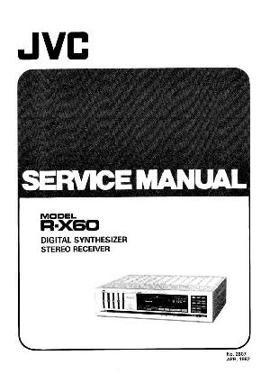 Service manual JVC R-X60 ― Manual-Shop.ru