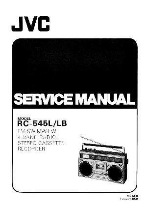 Сервисная инструкция JVC RC-545L ― Manual-Shop.ru