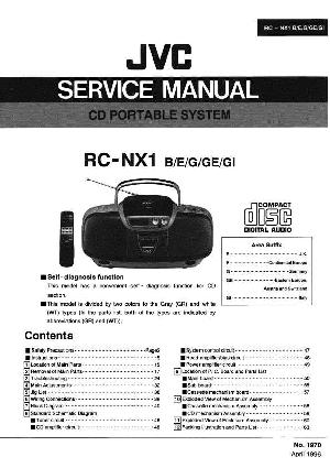 Сервисная инструкция JVC RC-NX1 ― Manual-Shop.ru