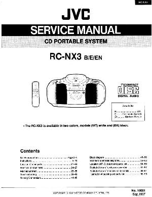 Сервисная инструкция JVC RC-NX3 ― Manual-Shop.ru
