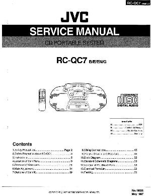 Сервисная инструкция JVC RC-QC7 ― Manual-Shop.ru