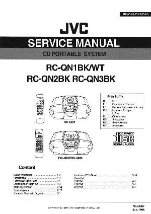 Сервисная инструкция JVC RC-QN1, RC-QN2, RC-QN3 ― Manual-Shop.ru
