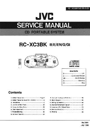 Сервисная инструкция JVC RC-XC3BK ― Manual-Shop.ru