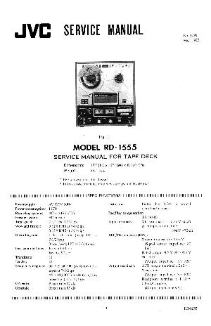Service manual JVC RD-1555 ― Manual-Shop.ru
