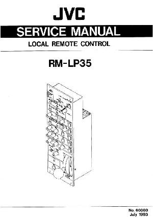 Сервисная инструкция JVC RM-LP35 ― Manual-Shop.ru