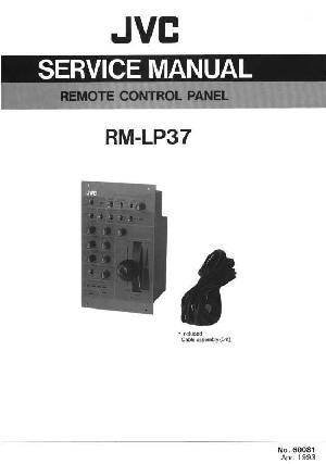 Сервисная инструкция JVC RM-LP37 ― Manual-Shop.ru