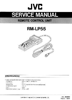 Service manual JVC RM-LP55 ― Manual-Shop.ru