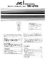 Service manual JVC RM-LP55