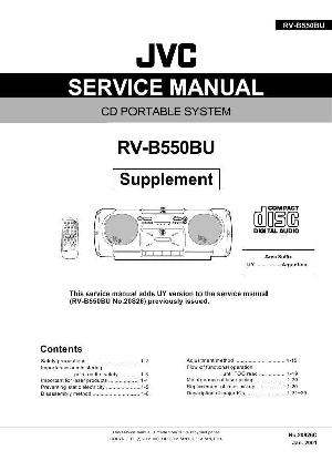 Service manual JVC RV-B550BU ― Manual-Shop.ru