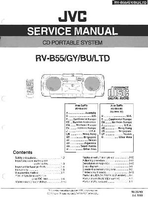 Сервисная инструкция JVC RV-B55GY, BU, LTD ― Manual-Shop.ru