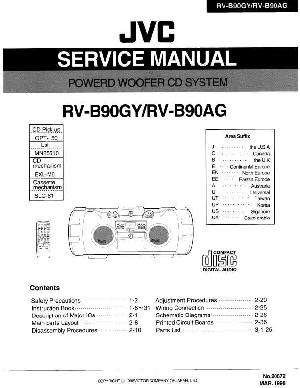 Service manual JVC RV-B90GY, RV-B90AG ― Manual-Shop.ru
