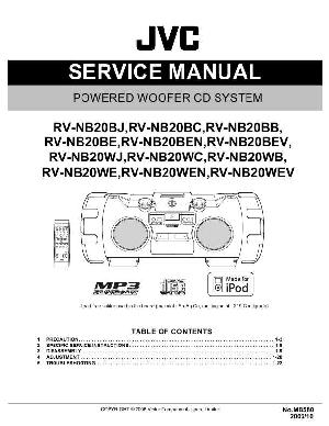 Сервисная инструкция JVC RV-NB20 ― Manual-Shop.ru
