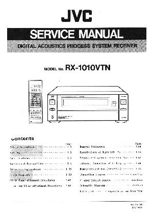 Service manual JVC RX-1010VTN ― Manual-Shop.ru