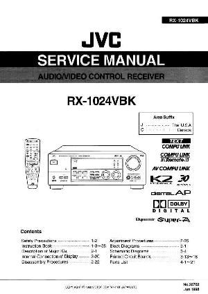 Сервисная инструкция JVC RX-1024VBK ― Manual-Shop.ru