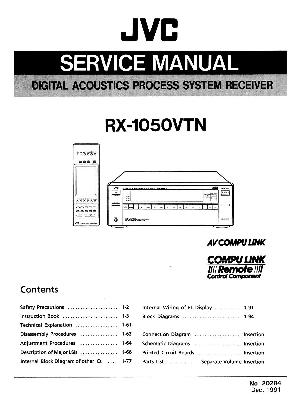 Сервисная инструкция JVC RX-1050VTN ― Manual-Shop.ru
