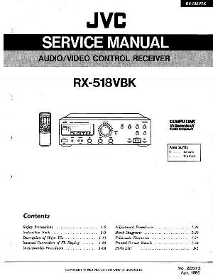 Сервисная инструкция JVC RX-518VBK ― Manual-Shop.ru