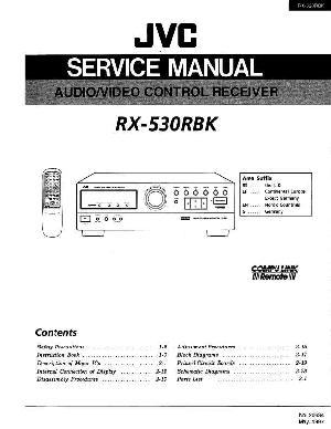 Сервисная инструкция JVC RX-530RBK ― Manual-Shop.ru