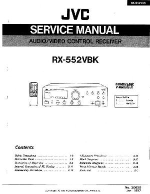Сервисная инструкция JVC RX-552VBK ― Manual-Shop.ru
