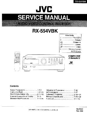 Сервисная инструкция JVC RX-554VBK ― Manual-Shop.ru