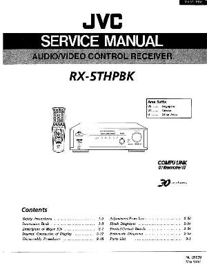 Service manual JVC RX-5THPBK ― Manual-Shop.ru