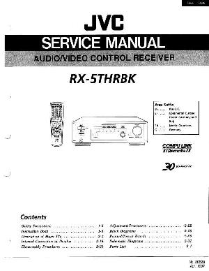 Сервисная инструкция JVC RX-5THRBK ― Manual-Shop.ru
