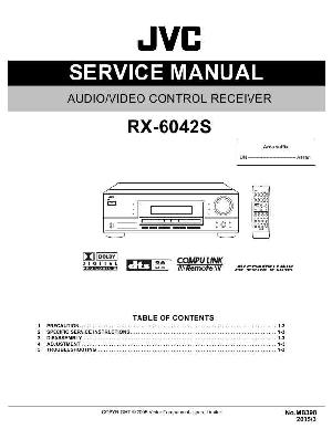 Сервисная инструкция JVC RX-6042S ― Manual-Shop.ru