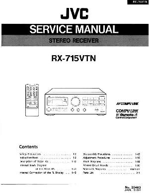 Сервисная инструкция JVC RX-715VTN ― Manual-Shop.ru