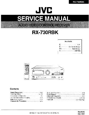 Сервисная инструкция JVC RX-730RBK ― Manual-Shop.ru