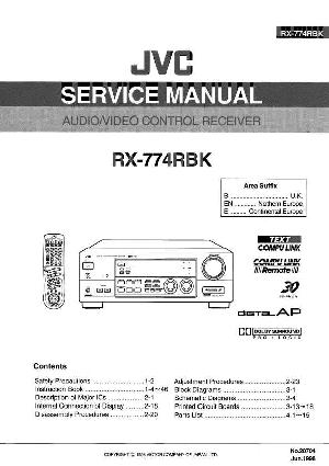 Service manual JVC RX-774RBK ― Manual-Shop.ru