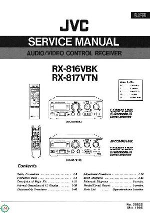 Service manual JVC RX-816VBK, RX-817VTN ― Manual-Shop.ru