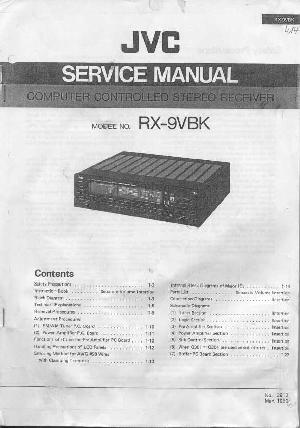 Service manual JVC RX-9VBK ― Manual-Shop.ru