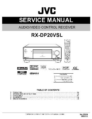 Service manual JVC RX-DP20VSL ― Manual-Shop.ru