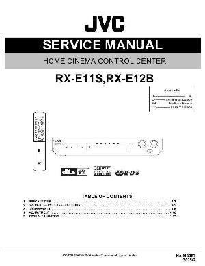 Сервисная инструкция JVC RX-E11S, RX-E12B ― Manual-Shop.ru