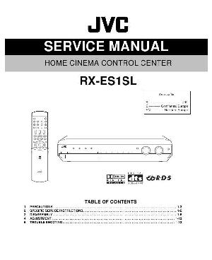 Сервисная инструкция JVC RX-ES1SL ― Manual-Shop.ru