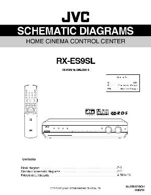 Service manual JVC RX-ES9SL SCHEMA ― Manual-Shop.ru