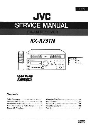 Service manual JVC RX-R73TN ― Manual-Shop.ru