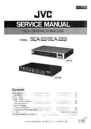 Сервисная инструкция JVC SEA-22 ― Manual-Shop.ru
