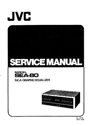 Сервисная инструкция JVC SEA-80 ― Manual-Shop.ru
