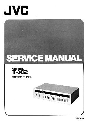 Сервисная инструкция JVC T-X2 ― Manual-Shop.ru