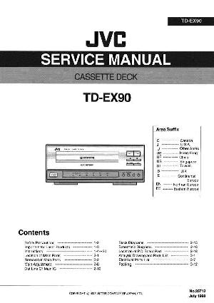 Service manual JVC TD-EX90 ― Manual-Shop.ru