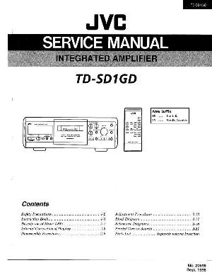 Сервисная инструкция JVC TD-SD1GD ― Manual-Shop.ru