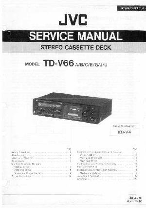 Сервисная инструкция JVC TD-V66 ― Manual-Shop.ru