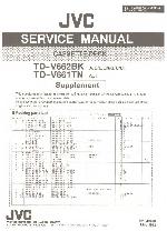 Service manual JVC TD-V661TN, TD-V662BK