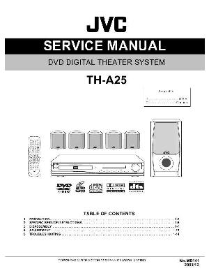 Сервисная инструкция JVC TH-A25 ― Manual-Shop.ru