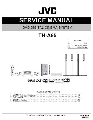 Сервисная инструкция JVC TH-A85 ― Manual-Shop.ru
