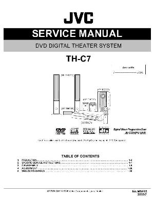 Сервисная инструкция JVC TH-C7 ― Manual-Shop.ru