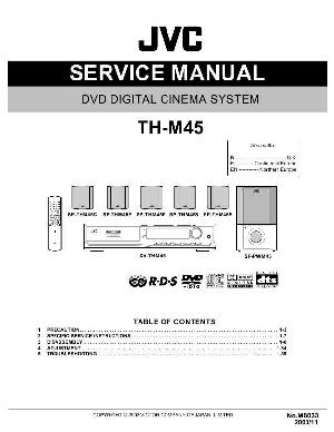 Сервисная инструкция JVC TH-M45 ― Manual-Shop.ru