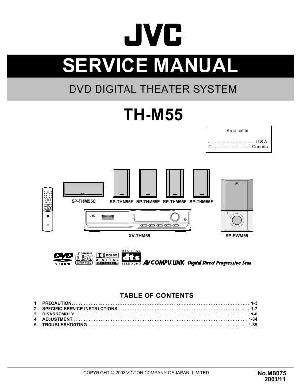 Сервисная инструкция JVC TH-M55 ― Manual-Shop.ru