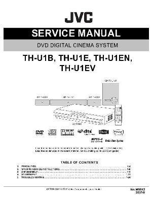 Сервисная инструкция JVC TH-U1 ― Manual-Shop.ru